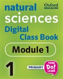Portada del libro Think Do Learn Natural Sciences 1 Digital Class book, Module 1