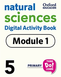 Portada del libro Think Do Learn Natural Sciences 5 Digital Activity book, Module 1