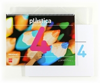 Portada del libro Tablet: Plàstica. 4 Primària. Connecta 2.0