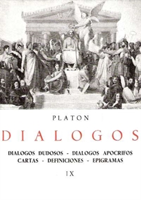 Portada del libro Diálogos de Platón. (Tomo IX)