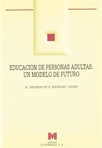 Portada del libro Educación de personas adultas: un modelo de futuro