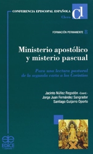 Portada del libro Ministerio apostólico y misterio pascual: para una lectura pastoral de la segunda carta a los Corintios