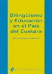 Portada del libro Bilingüismo y educación en el País del Euskera