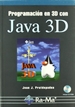Portada del libro Programación en 3D con Java 3D