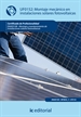 Portada del libro Montaje mecánico en instalaciones solares fotovoltáicas