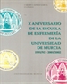 Portada del libro X Aniversario de la Escuela de Enfermeria de la Universidad de Murcia