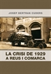 Portada del libro La crisi de 1929 a Reus i comarca