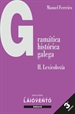 Portada del libro Gramática histórica galega II
