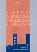 Portada del libro Simposi internacional d'Arquitectura a Catalunya