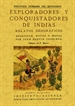 Portada del libro Exploradores y conquistadores de Indias: relatos geográficos