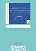 Portada del libro Derecho digital en la Unión Europea