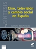 Portada del libro Cine, televisión y cambio social en España