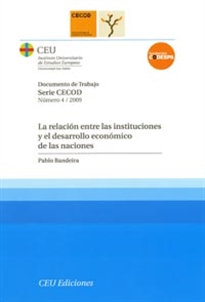 Books Frontpage La relación entre las instituciones y el desarrollo económico de las naciones