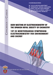 Portada del libro XXXV Reunión del Grupo de Electroquímica-RSEQ. 1st E3 Mediterranean Meeting. Electrochemistry for Environment and Energy (Burgos, 14 - 16 julio 2014)