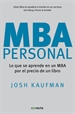 Portada del libro MBA Personal