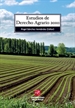 Portada del libro Estudios de derecho agrario 2010