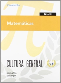 Portada del libro Matemáticas. Nivel II. Cultura general