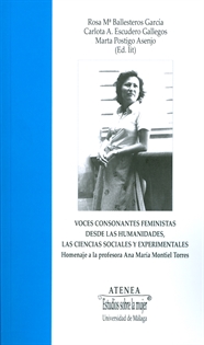 Portada del libro Voces consonantes feministas desde las Humanidades, las Ciencias Sociales y Experimentales