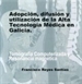 Portada del libro Adopción, difusión y utilización de la Alta Tecnología Médica en Galicia
