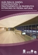 Portada del libro Guía para el diseño, construcción y mantenimiento de pavimentos interiores de piedra natural