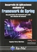Portada del libro Desarrollo de aplicaciones mediante el framework de spring