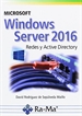 Portada del libro Microsoft windows server 2016