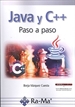 Portada del libro Java y c++ paso a paso