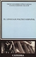 Portada del libro El lenguaje político español