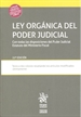 Portada del libro Ley orgánica del poder judicial con todas las disposiciones del poder judicial estatuto del ministerio fiscal 22º edición 2018