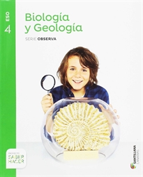 Portada del libro Biologia Y Geologia Serie Observa 4 Eso Saber Hacer