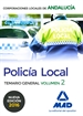 Portada del libro Policía Local de Andalucía. Temario General. Volumen 2