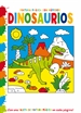 Portada del libro Pintura Mágica Con Números: Dinosaurios
