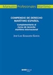 Portada del libro Compendio de Derecho marítimo español