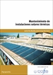 Portada del libro Mantenimiento de instalaciones solares térmicas