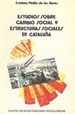 Portada del libro Estudios sobre cambio social y estructuras sociales en Cataluña