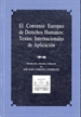 Portada del libro Convenio europeo de derechos humanos, textos internacionales de aplicación