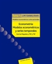 Portada del libro Econometría: modelos econométricos y series temporales vol 1