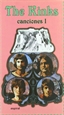 Portada del libro Canciones I de The Kinks