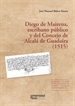 Portada del libro Diego de Mairena, escribano público y del Concejo de Alcalá de Guadaíra (1515)