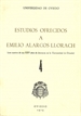 Portada del libro Estudios ofrecidos a Emilio Alarcos Llorach Tomo IV