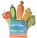 Portada del libro LIBRO GUANTE Frutas y hortalizas: ¡Cinco al día!