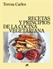 Portada del libro Recetas y principios de la cocina vegetariana