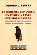 Portada del libro La Bohemia española en París a fines del siglo pasado