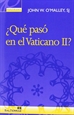 Portada del libro ¿Qué pasó en el Vaticano II?
