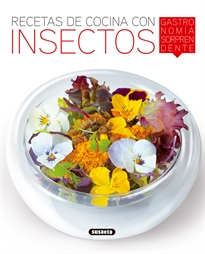 Portada del libro Recetas de cocina con insectos