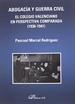 Portada del libro Abogacía y Guerra civil. El Colegio valenciano en perspectiva comparada (1936-1941)