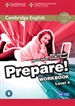 Portada del libro Cambridge English Prepare! Level 4 Workbook with Audio