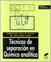 Portada del libro Técnicas de separación en química analítica