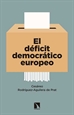 Portada del libro El déficit democrático europeo