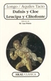 Portada del libro Dafnis y Cloe. Leucipa y Clitofonte
